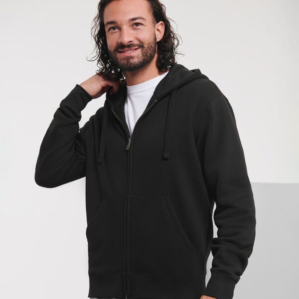 Authentic ZIPPED hooded sweat. Thumbnail